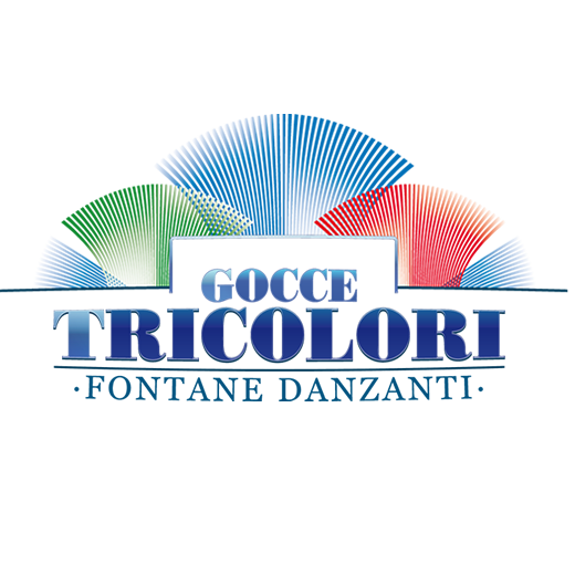 Fontane Danzanti Gocce Tricolori