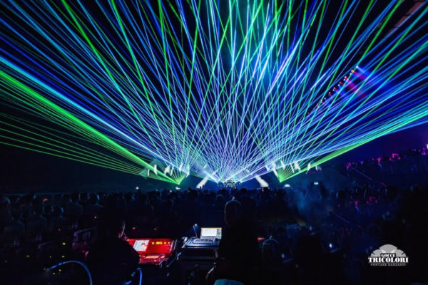 Laser Show - Gocce Tricolori